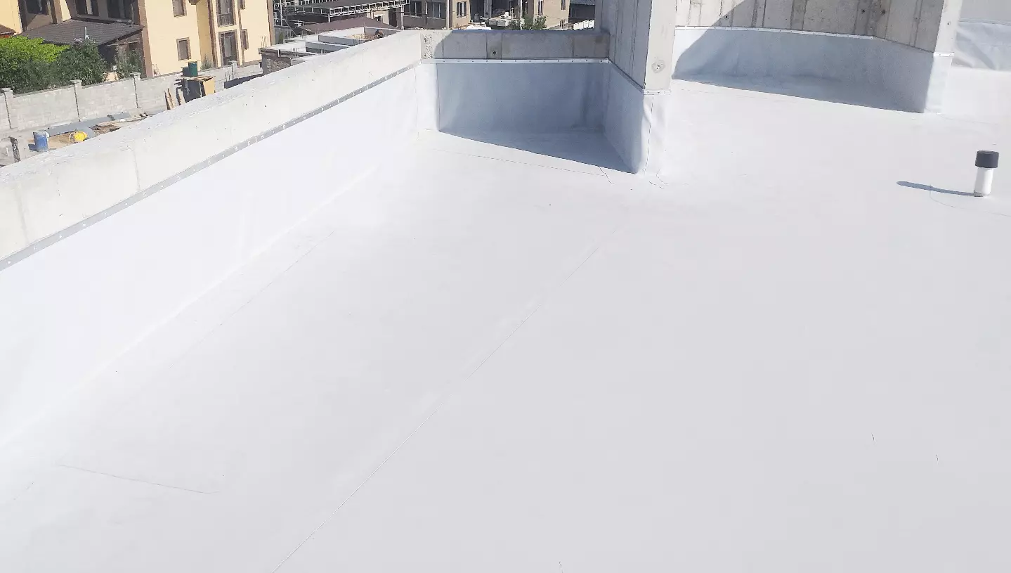 Устройство кровли - Индивидуальный жилой дом микр-н Нурлытау