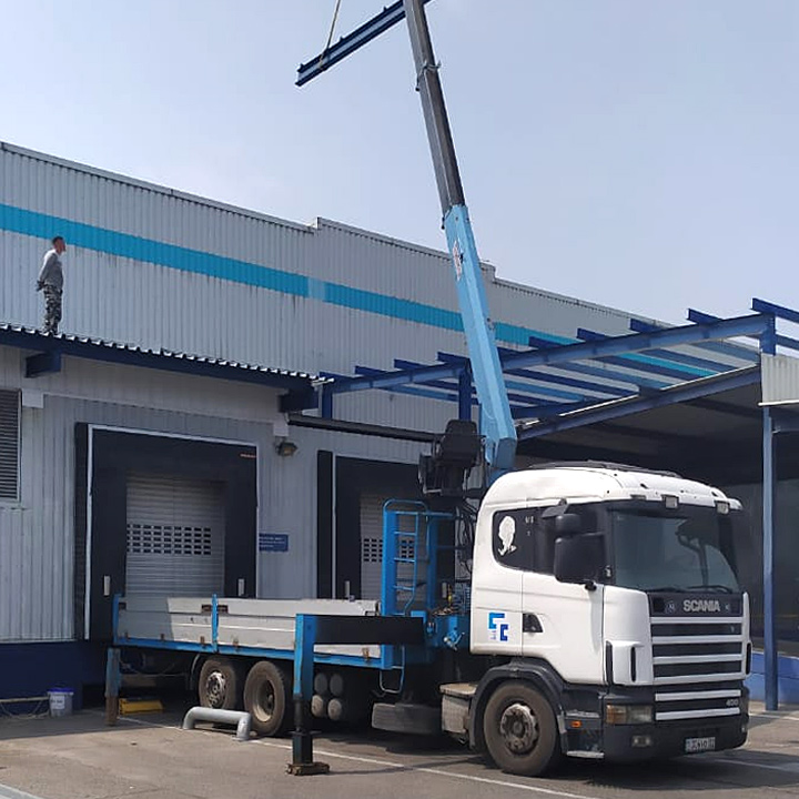 Манипулятор Scania 124i